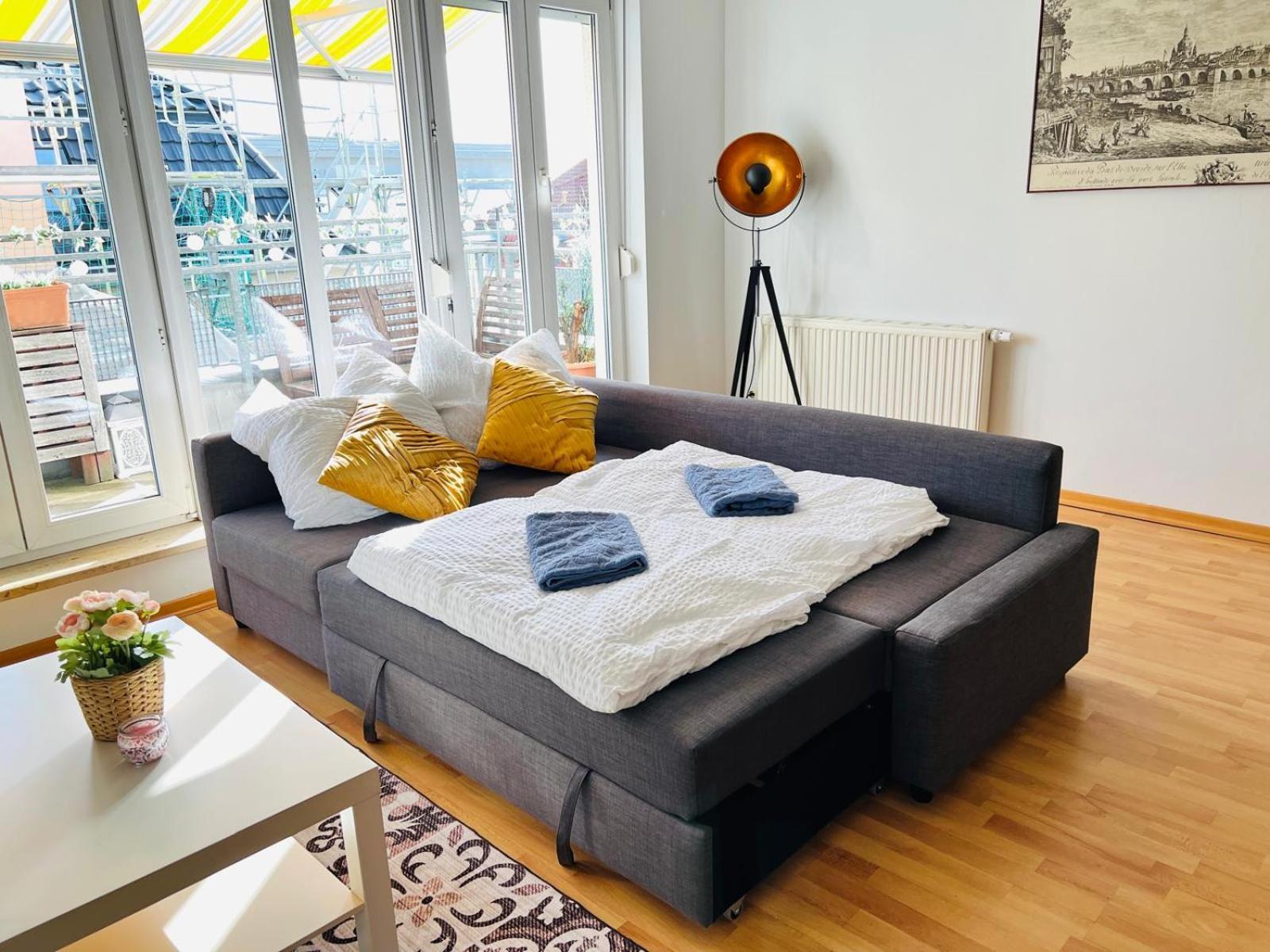 Stariva - Terrasse Ueber Dresden - Kaffeemachine - Netflix - Playstation - Brettspiele Lejlighed Eksteriør billede